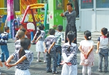 洛阳市幼儿园教师“阴盛阳衰” 男教师十分稀缺