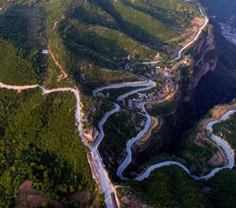 太行大峡谷 山路十八盘