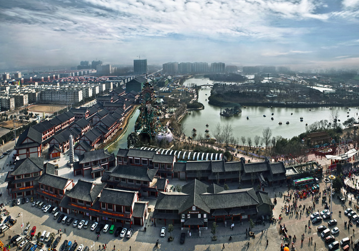 【网络媒体走转改】 河上街古镇美如画