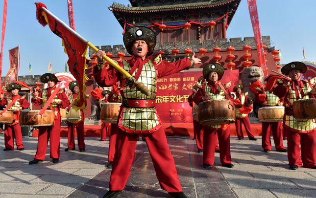 河南景区迎接春节旅游市场