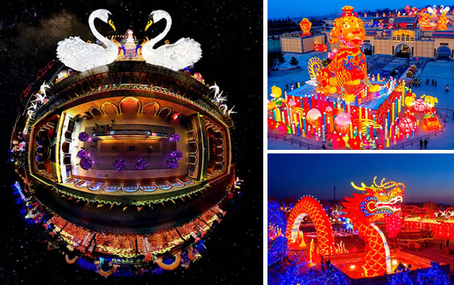 【飞阅中国】陕州地坑院：流光溢彩 迎新年