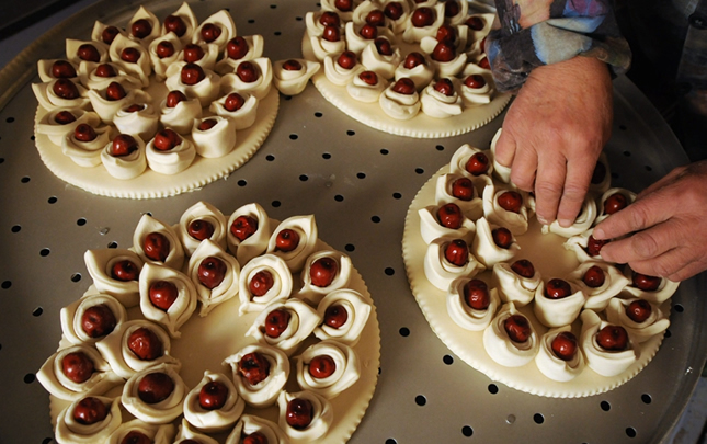 河南内黄：小年到 花糕香