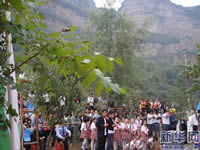 中国林州国际友好和平艺术节现场