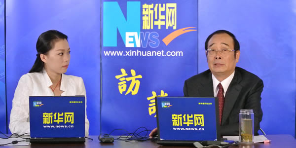 河南省农业科学院院长马万杰做客新华网