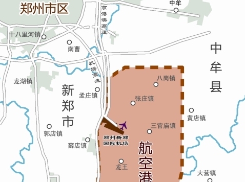 河南支持郑州航空港区发展 三年内收入无须上交